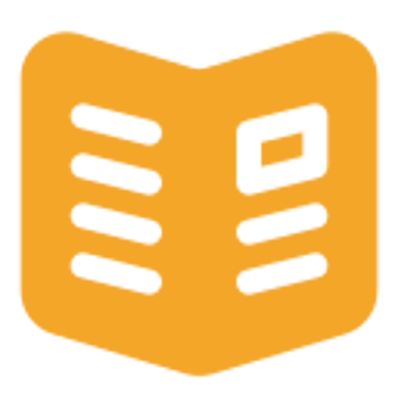 Open Book | CAQA LLND An open book icon represents the resources available for skills development.