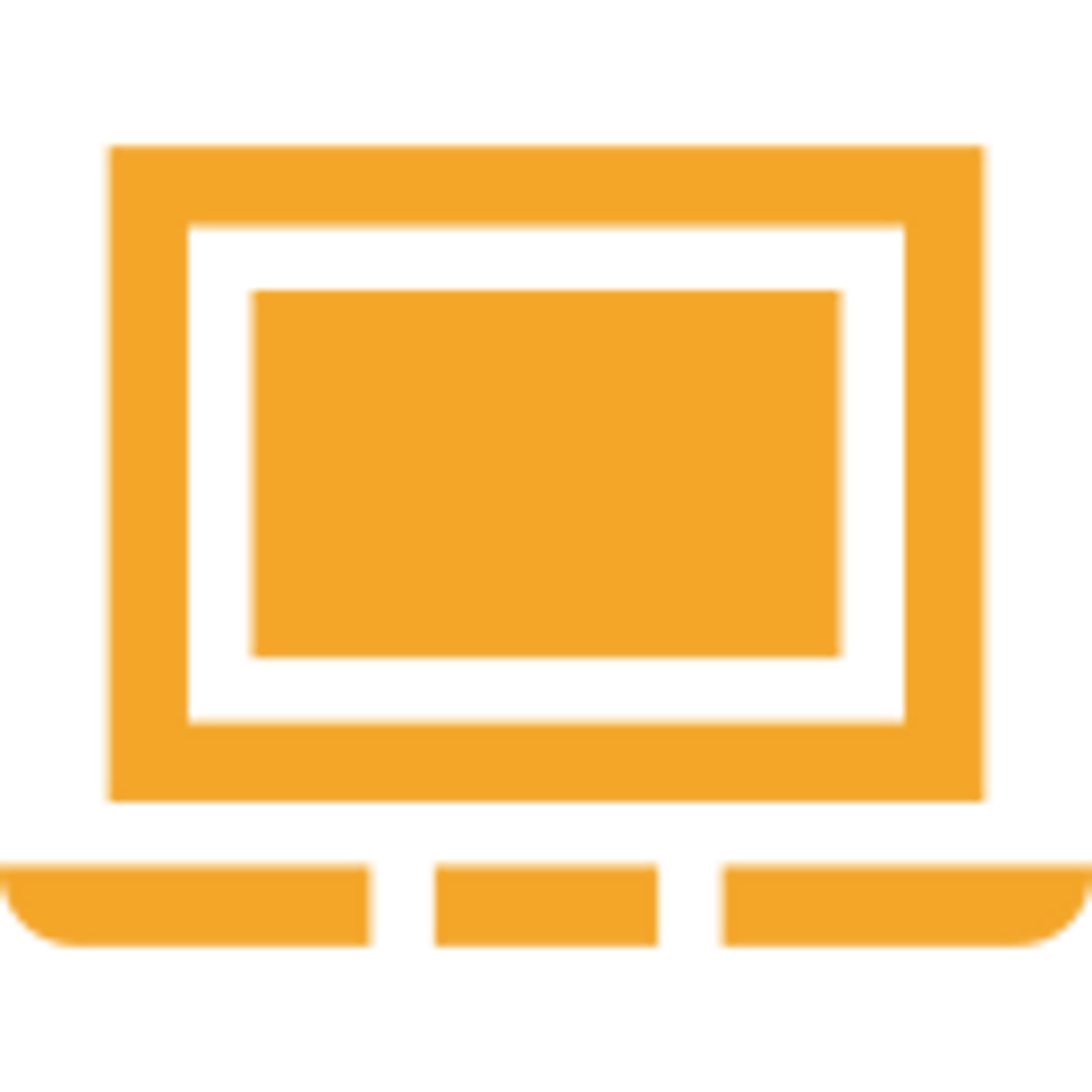 CAQA LLND digital skills training is represented by this orange laptop icon.
