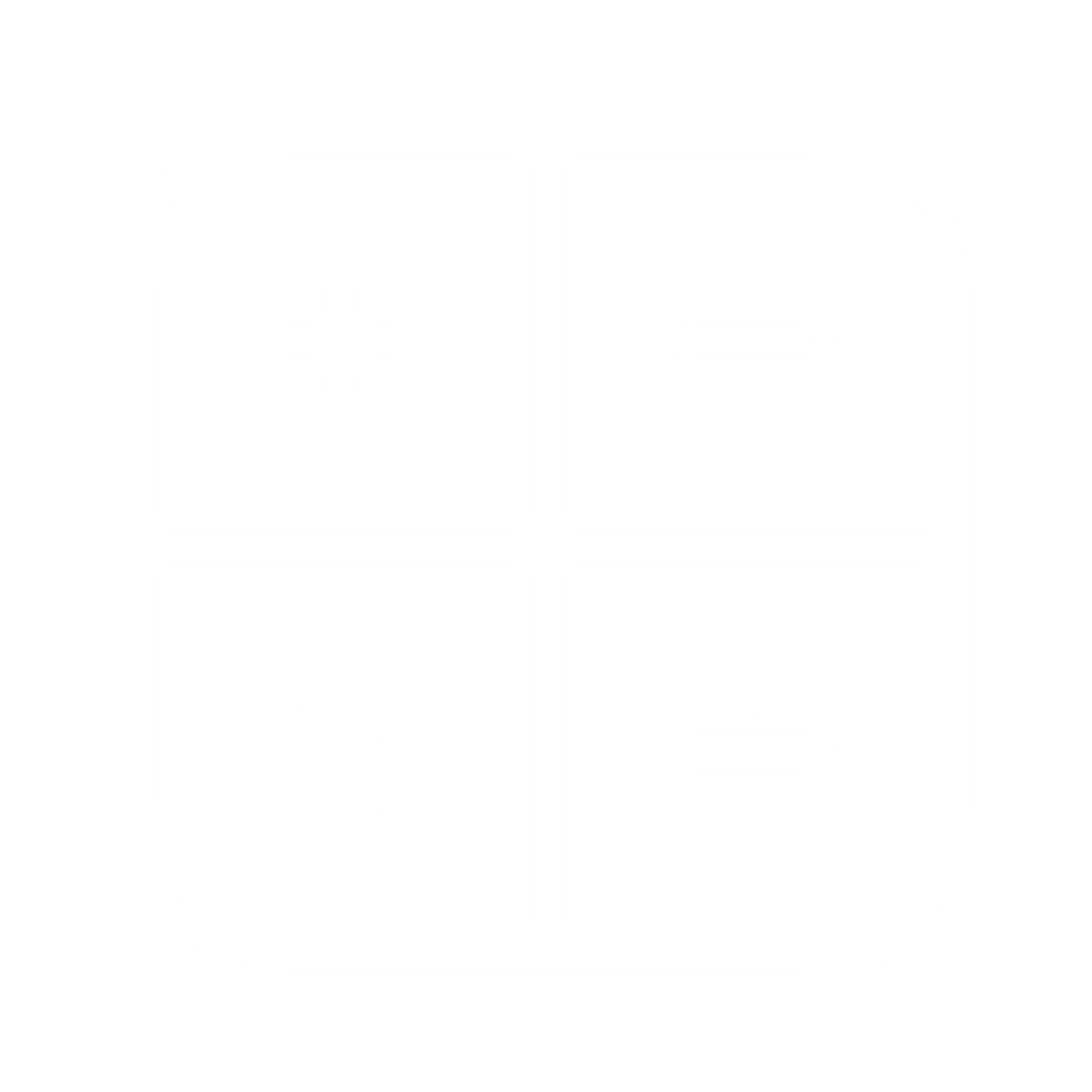 Calculator | CAQA LLND A minimalist graphic of a calculator, representing numeracy skills training.