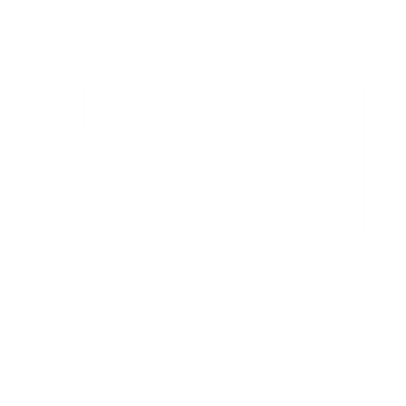 A minimalist white square with a gray border representing key skills.