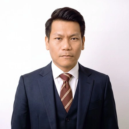 A portrait of Dewan Gurung, a member of the CAQA LLND team.